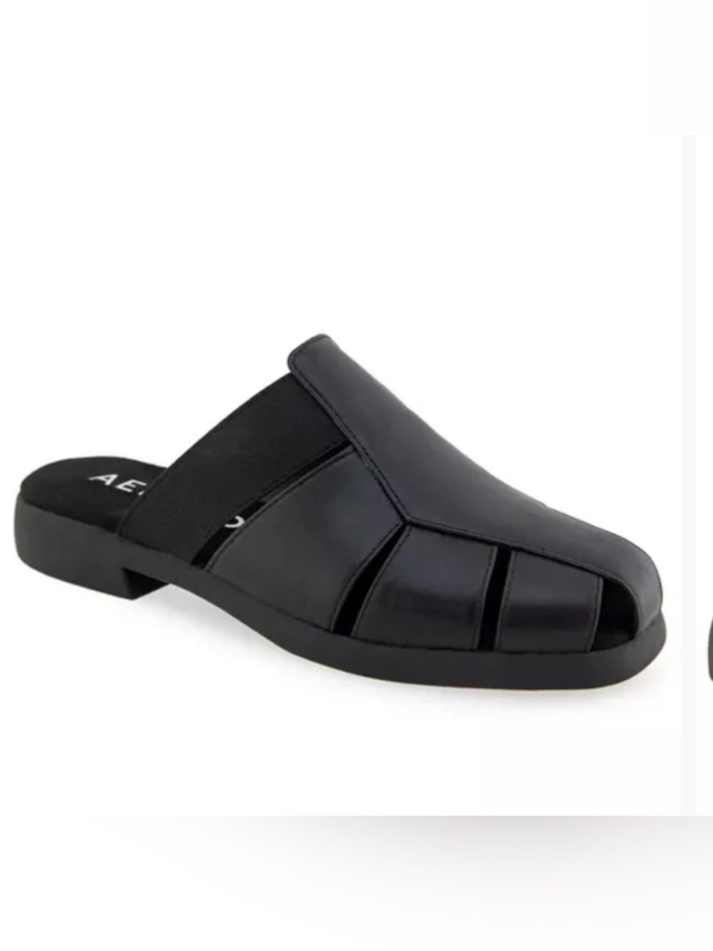 Women's Black Slip-On Leather - Picture 1 of 6